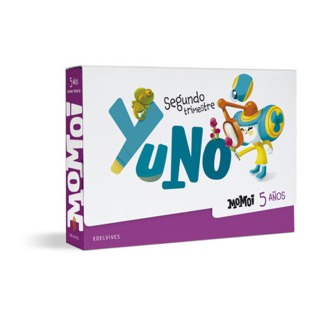 9788414044568  Proyecto Momoi - 5 años : Segundo trimestre: Yuno   5 AÑOS