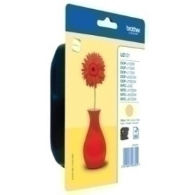 COMPRAR CART.IJ. BROTHER LC-121YBP AMARILLO