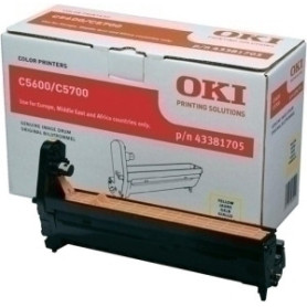 COMPRAR TAMBOR OKI C5600/5700 AMARILLO