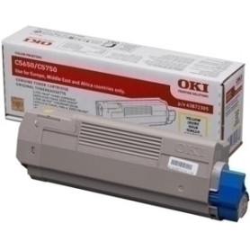 COMPRAR TONER OKI 43872305 AMARILLO TYPE C11