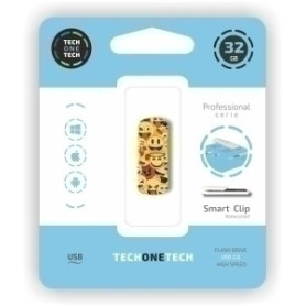 COMPRAR MEMORIA USB 32GB TECHONE EMOJI COLLAGE