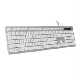 COMPRAR TECLADO SUBBLIM WIRED ERGO HQ USB PLATA