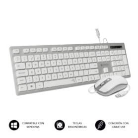 COMPRAR TECLADO Y RATON SUBBLIM WIRED HQ SILVER