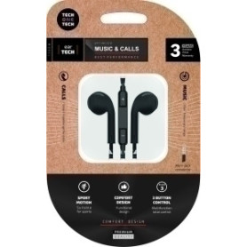 COMPRAR AURICULARES TECHONE BOTON MINI JACK NEGR