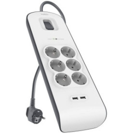 COMPRAR ENCHUFE PROTECTOR BELKIN 6 SAL.(REGLETA)