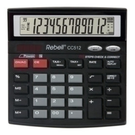 COMPRAR CALCULADORA SOBR.REBELL 12 DIG. CC512 BX