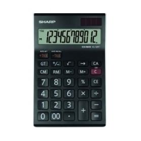 COMPRAR CALCULADORA SOBR.SHARP 12 DIG. EL-125T
