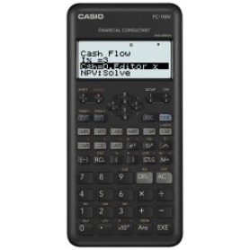COMPRAR CALCULADORA FIN.CASIO 10+2 DIG.FC-100-V2