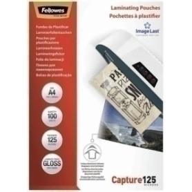 COMPRAR FUNDA PLASTIF. FELLOW. A4 125µ P/100