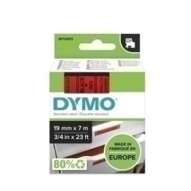 COMPRAR CINTA ROT.DYMO LM D1 7m 19 NEGR.s/ROJO