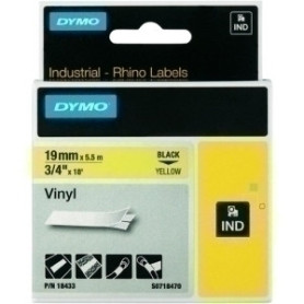 COMPRAR CINTA ROT.DYMO RHINO VINILO 19 AMARILLO