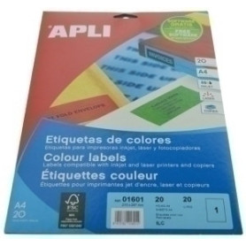 COMPRAR ETIQ.IMP.APLI 01601 20h A4 ROJO 210x297