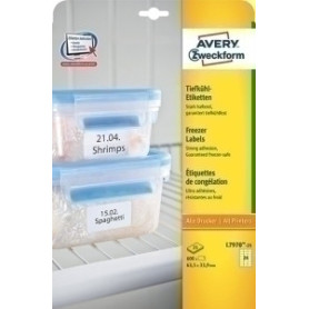 COMPRAR ETIQ.IMP.AVERY L7970 25h CONGEL.63,5x33,