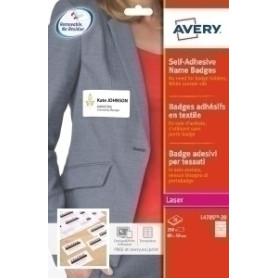 COMPRAR ETIQUETAS AVERY IDENTIFIC. 80x50 200 ud.
