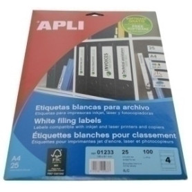 COMPRAR ETIQ.IMP.APLI 01233 25h A4 190x61