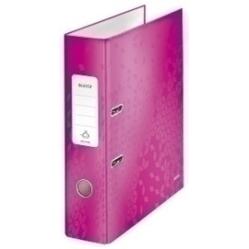 COMPRAR ARCHIVADOR LEITZ WOW A4 180º 80mm FUCSIA