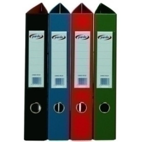 COMPRAR CARPETA PARDO PVC Fº 4 AN.25 MX NEGRO