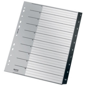 COMPRAR INDICE LEITZ PP RECYCLE NUM.A4+ ps.1-10