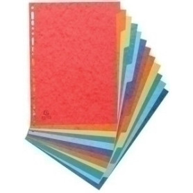COMPRAR SEPARADORES EXACOMPTA CART. A4+  12 ps.
