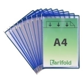 COMPRAR FUNDA TARIFOLD C/PIV. A4 c/MARCO AZ P/10