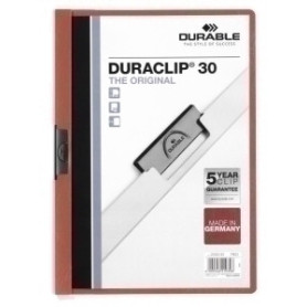 COMPRAR DOSSIER CLIP DURACLIP A4 2200 30h ROJO