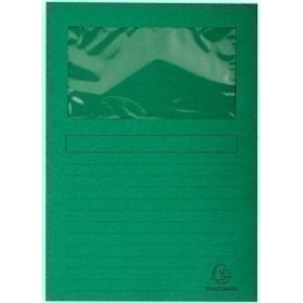 COMPRAR SUBCARP. EXAC. VENTANA 120g A4 VERD P/25