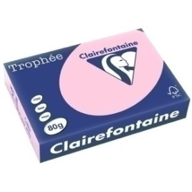 COMPRAR PAPEL COLOR A4 TROPHEE 80g 500h ROSA