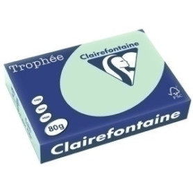 COMPRAR PAPEL COLOR A4 TROPHEE 80g 500h VERDE