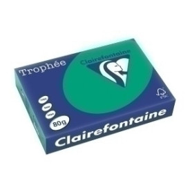 COMPRAR PAPEL COLOR A4 TROPHEE 80g 500h VERDE PI