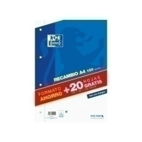 COMPRAR RECAMBIO OXF. A4 120h 4 TAL. CD.4