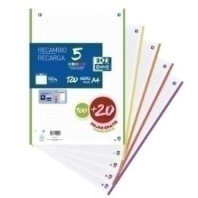 COMPRAR RECAMBIO OXF. A4 120h 4 TAL. CD.5