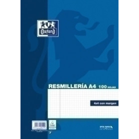 COMPRAR PAPEL OXFORD A4 100h CD.4 AZUL