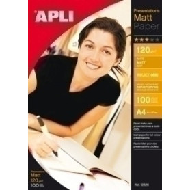 COMPRAR PAPEL A4 APLI MATE 120g 100h INKJET