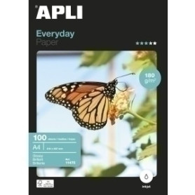 COMPRAR P.INKJET APLI FOTO A6 180g 100h GLOSSY