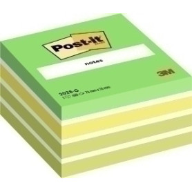 COMPRAR TACO NOTAS POST-IT CUBO 450 H.VERD PASTE