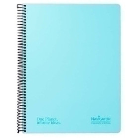 COMPRAR BLOC NAVIGATOR A4 80h CD.4 PASTEL AZUL