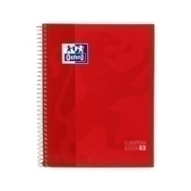 COMPRAR BLOC OXF. EU.BOOK 1 A5 80h CD.5 ROJO
