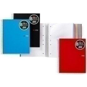 COMPRAR BLOC MR NB-8 mic.PP A4 200h CD.5 ROJO