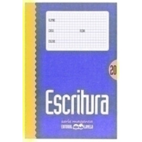 COMPRAR CUADERNO LAMELA ESCRITURA Magenta 20