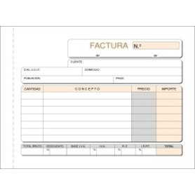 COMPRAR TALONARIO FACTURAS 8º APDO DUPLI LOAN