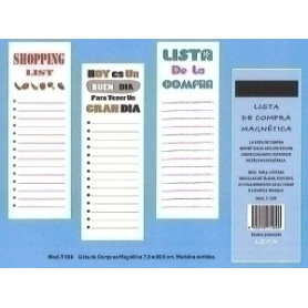 COMPRAR TALONARIO LISTA DE COMPRA MAGNETICA