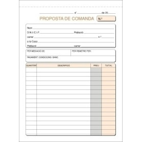 COMPRAR TALON. CAT. PEDIDOS 4º NATU TRIPLI LOAN