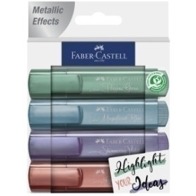 COMPRAR ROTUL.FLUOR FABER CASTELL 1546 MET.P/4