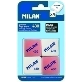 COMPRAR GOMA BORRAR MILAN 430 CUADRADA BLISTER 4