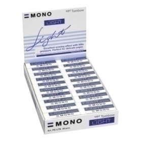 COMPRAR GOMA TOMBOW MONO LIGHT CAJA DE 40