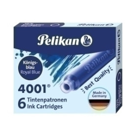 COMPRAR TINTA ESTILOG.PELIKAN 6 CART.TP/6 AZ.RL.