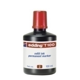 COMPRAR TINTA ROTUL.EDDING 100 ml T100 ROJO