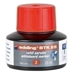 COMPRAR TINTA ROTUL.EDDING PIZ.25 ml BTK25 ROJA