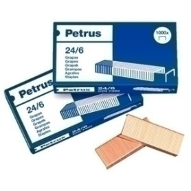 COMPRAR GRAPAS PETRUS 24 (23/6) COBR. cj.1000