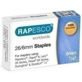 COMPRAR GRAPAS RAPESCO STANDARD 26/6 GALV.cj1000